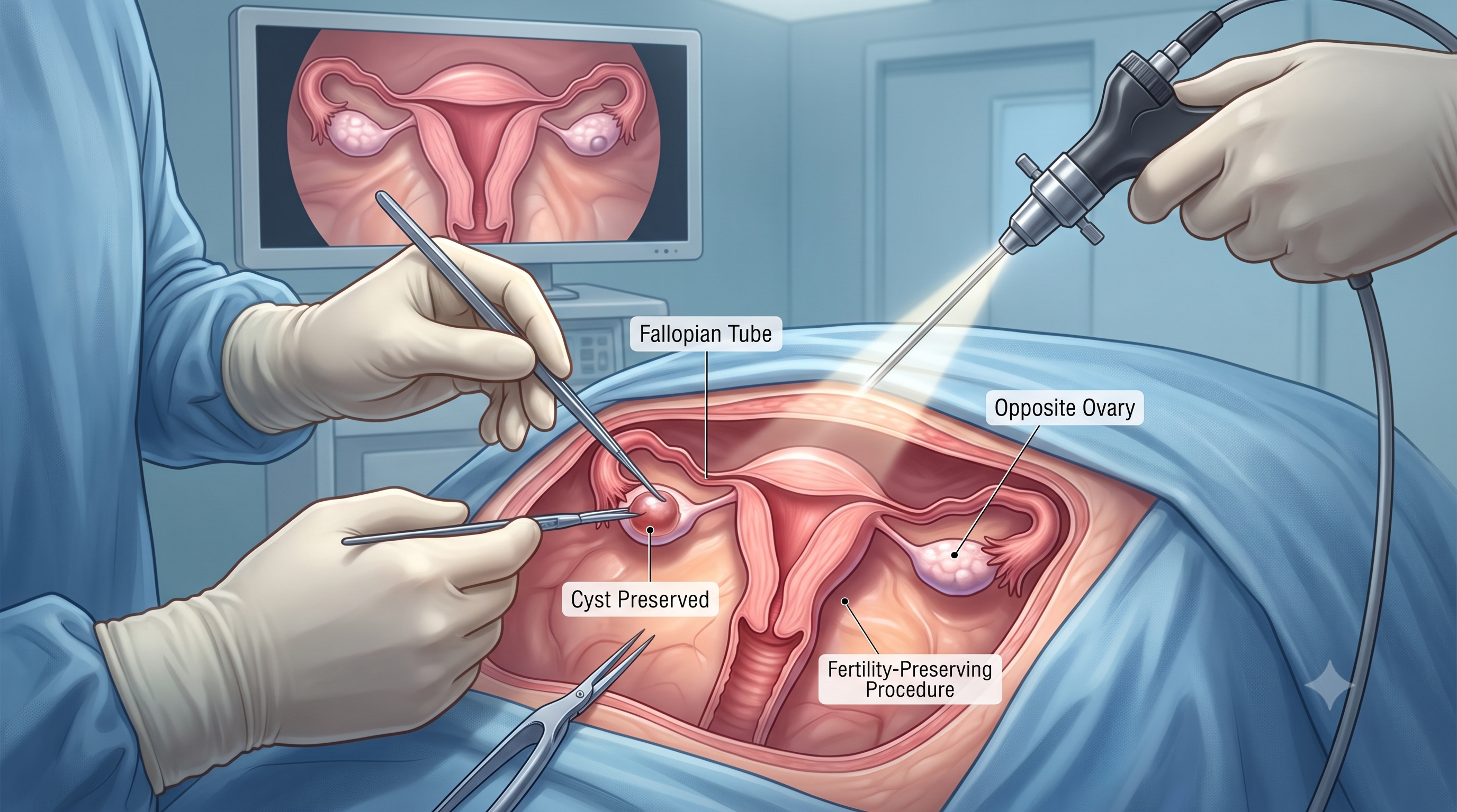 Robotic Fertility-Preserving Surgery